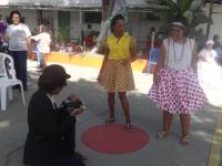 Flávia Cristina ( interpretando GABRIELA, personagem de Jorge Amado)